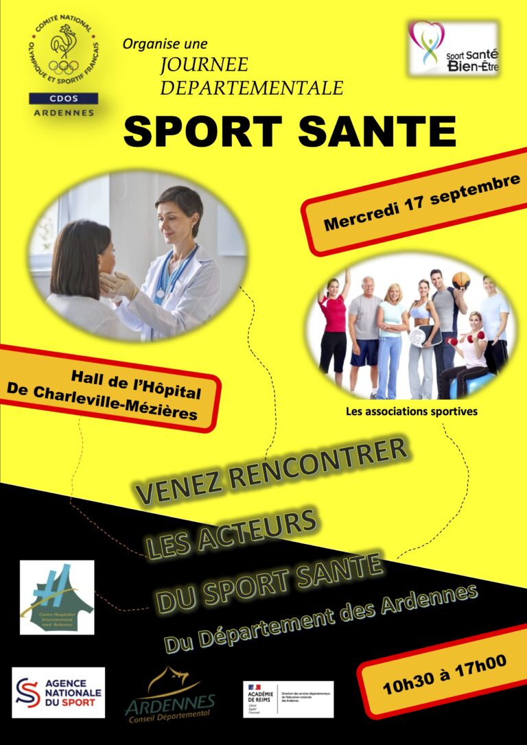 affiche sport santé