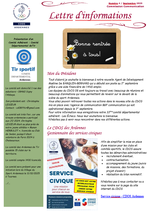 news letter n°4 visuel photo
